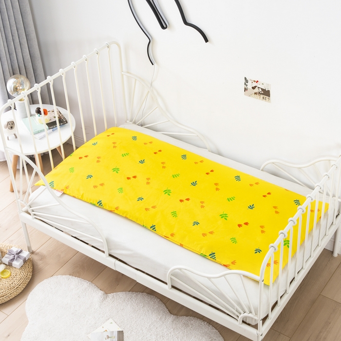 91家纺网 家纺一手货源 找家纺 2025年新款幼儿园全棉被子三件套宝宝入园纯棉六件套被褥午睡被套恐龙星球