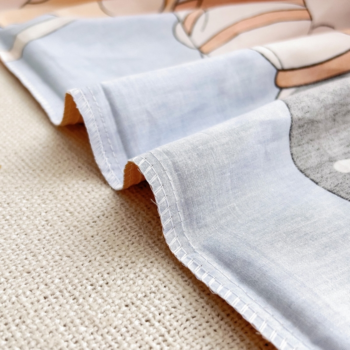 91家纺网 家纺一手货源 找家纺 2025年新款幼儿园全棉被子三件套宝宝入园纯棉六件套被褥午睡被套领航员