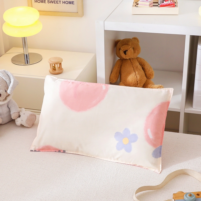 91家纺网 家纺一手货源 找家纺 2025年新款幼儿园全棉被子三件套宝宝入园纯棉六件套被褥午睡被套蜜桃女孩