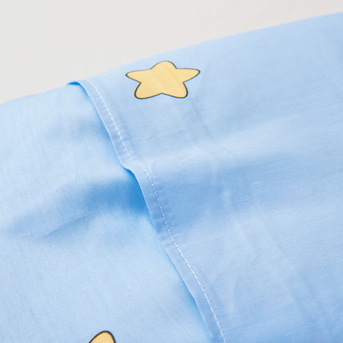 91家纺网 家纺一手货源 找家纺 2025年新款幼儿园全棉被子三件套宝宝入园纯棉六件套被褥午睡被套哪吒闹海