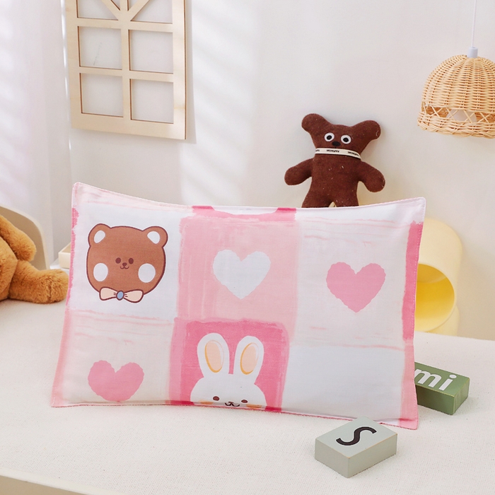 91家纺网 家纺一手货源 找家纺 2025年新款幼儿园全棉被子三件套宝宝入园纯棉六件套被褥午睡被套奶油兔