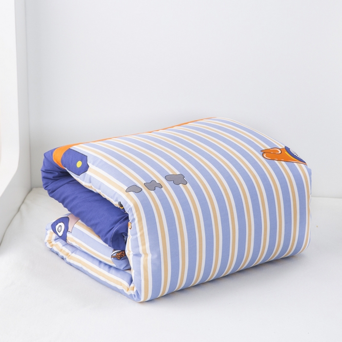 91家纺网 家纺一手货源 找家纺 2025年新款幼儿园全棉被子三件套宝宝入园纯棉六件套被褥午睡被套跑车时代