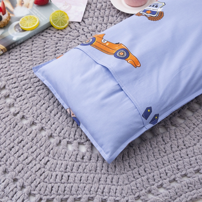 91家纺网 家纺一手货源 找家纺 2025年新款幼儿园全棉被子三件套宝宝入园纯棉六件套被褥午睡被套跑车时代