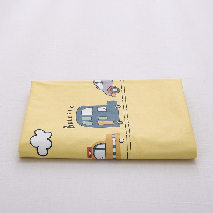 91家纺网 家纺一手货源 找家纺 2025年新款幼儿园全棉被子三件套宝宝入园纯棉六件套被褥午睡被套汽车乐园