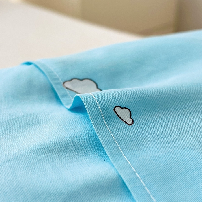 91家纺网 家纺一手货源 找家纺 2025年新款幼儿园全棉被子三件套宝宝入园纯棉六件套被褥午睡被套汽车世界-蓝