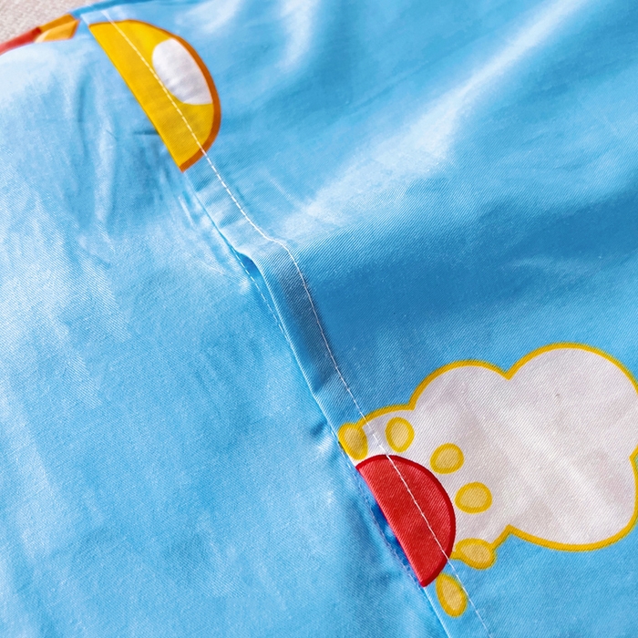 91家纺网 家纺一手货源 找家纺 2025年新款幼儿园全棉被子三件套宝宝入园纯棉六件套被褥午睡被套汽车小熊