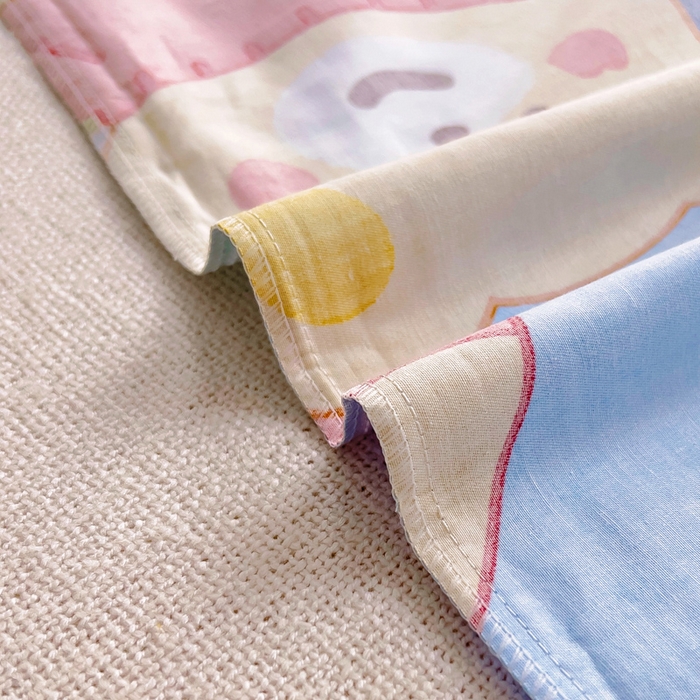 91家纺网 家纺一手货源 找家纺 2025年新款幼儿园全棉被子三件套宝宝入园纯棉六件套被褥午睡被套汽车小熊