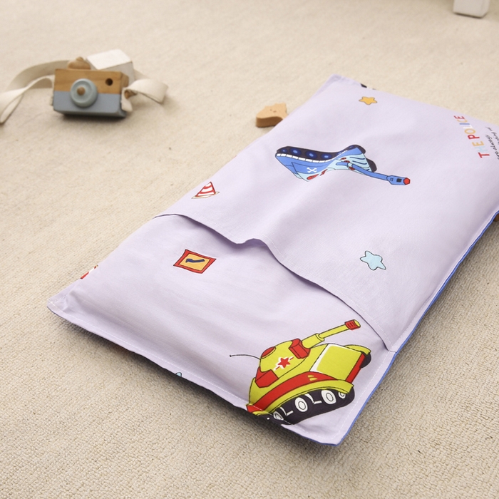 91家纺网 家纺一手货源 找家纺 2025年新款幼儿园全棉被子三件套宝宝入园纯棉六件套被褥午睡被套塔克大战