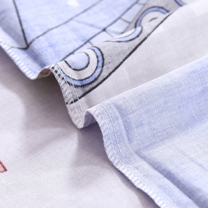 91家纺网 家纺一手货源 找家纺 2025年新款幼儿园全棉被子三件套宝宝入园纯棉六件套被褥午睡被套塔克大战