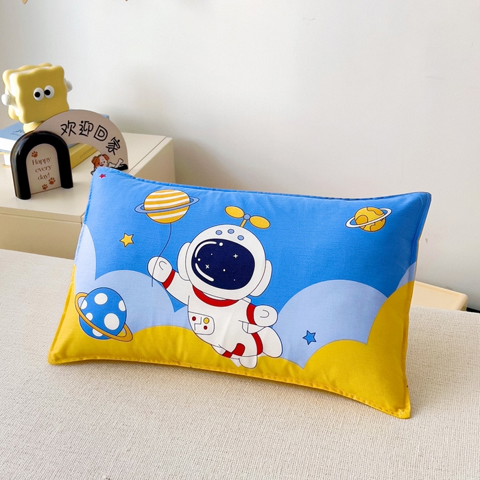 91家纺网 家纺一手货源 找家纺 2025年新款幼儿园全棉被子三件套宝宝入园纯棉六件套被褥午睡被套太空飞行