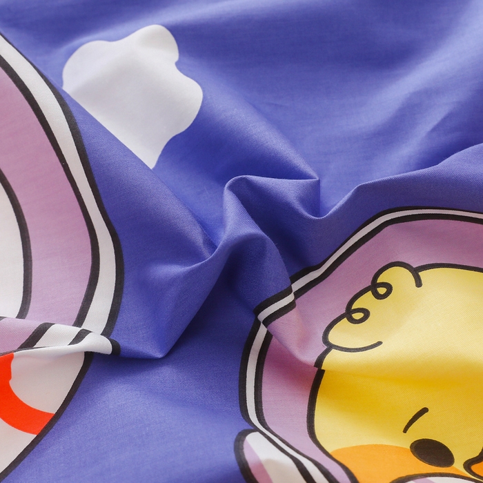 91家纺网 家纺一手货源 找家纺 2025年新款幼儿园全棉被子三件套宝宝入园纯棉六件套被褥午睡被套太空兔