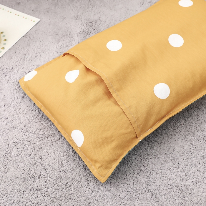 91家纺网 家纺一手货源 找家纺 2025年新款幼儿园全棉被子三件套宝宝入园纯棉六件套被褥午睡被套涂鸦恐龙-绿