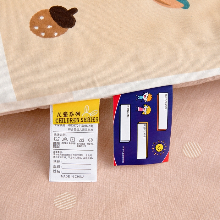 91家纺网 家纺一手货源 找家纺 2025年新款幼儿园全棉被子三件套宝宝入园纯棉六件套被褥午睡被套玩趣森林