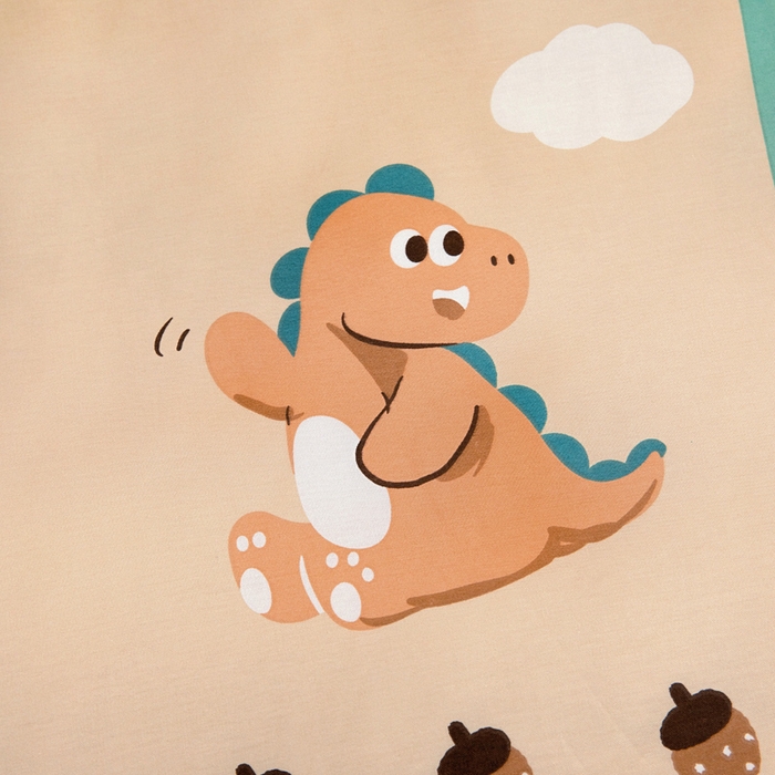 91家纺网 家纺一手货源 找家纺 2025年新款幼儿园全棉被子三件套宝宝入园纯棉六件套被褥午睡被套玩趣森林