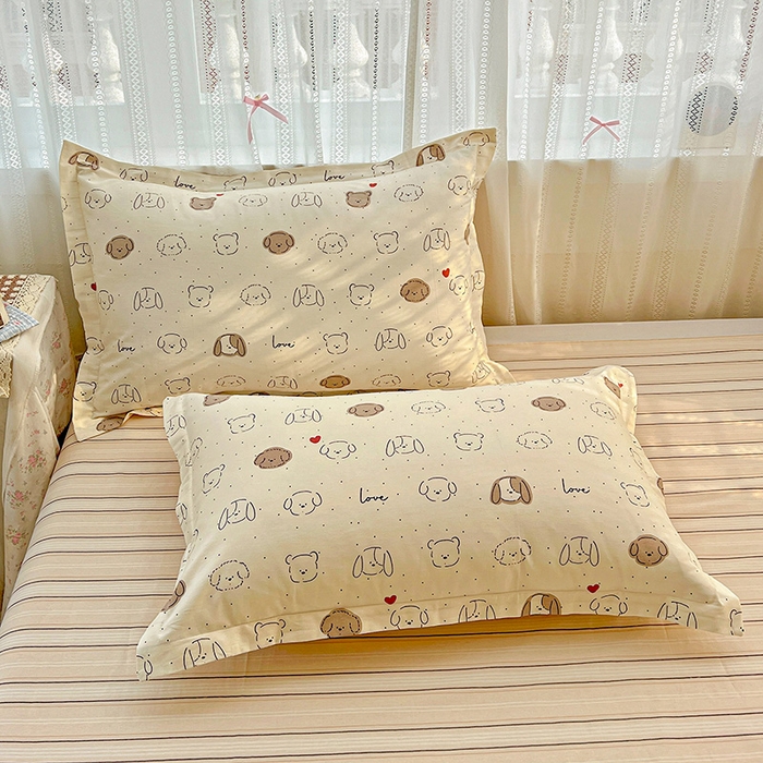 91家纺网 家纺一手货源 找家纺 （总）依庭 2025新款12868全棉纯棉单枕套单品枕套枕套单件