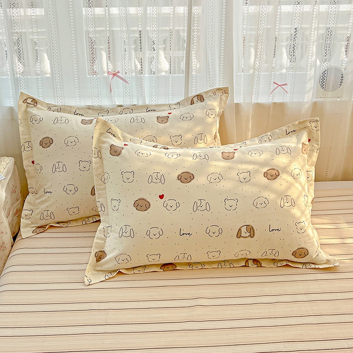 91家纺网 家纺一手货源 找家纺 （总）依庭 2025新款12868全棉纯棉单枕套单品枕套枕套单件