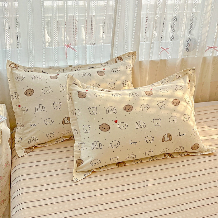 91家纺网 家纺一手货源 找家纺 （总）依庭 2025新款12868全棉纯棉单枕套单品枕套枕套单件