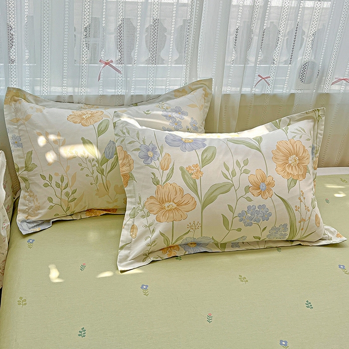 91家纺网 家纺一手货源 找家纺 （总）依庭 2025新款12868全棉纯棉单枕套单品枕套枕套单件