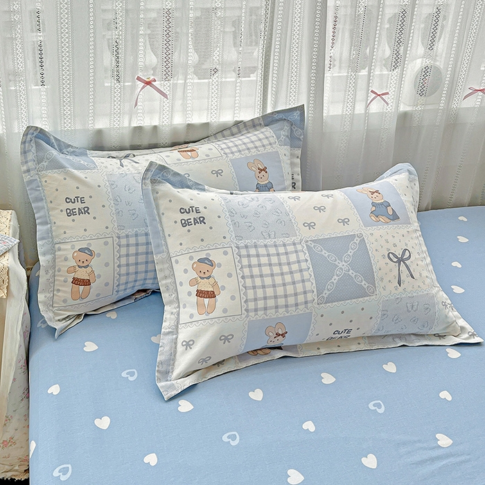 91家纺网 家纺一手货源 找家纺 （总）依庭 2025新款12868全棉纯棉单枕套单品枕套枕套单件