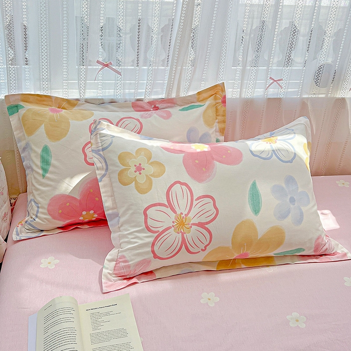 91家纺网 家纺一手货源 找家纺 （总）依庭 2025新款12868全棉纯棉单枕套单品枕套枕套单件