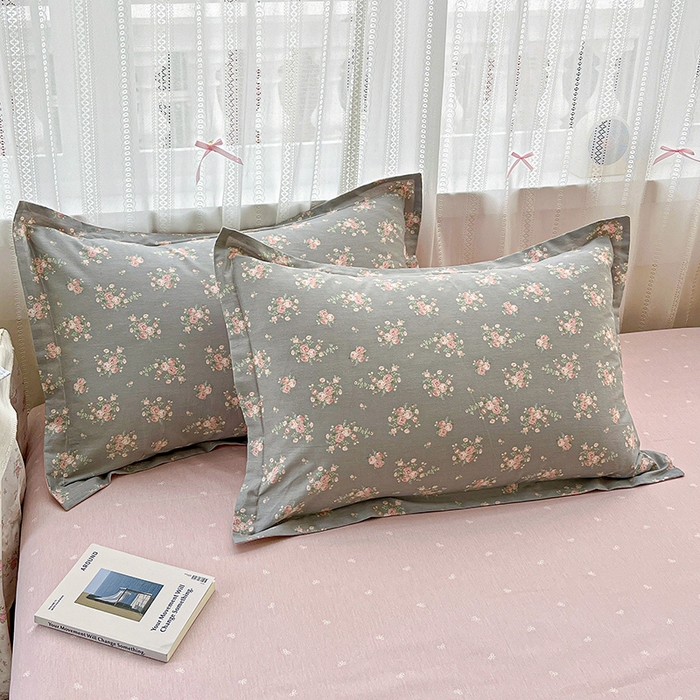 91家纺网 家纺一手货源 找家纺 （总）依庭 2025新款12868全棉纯棉单枕套单品枕套枕套单件