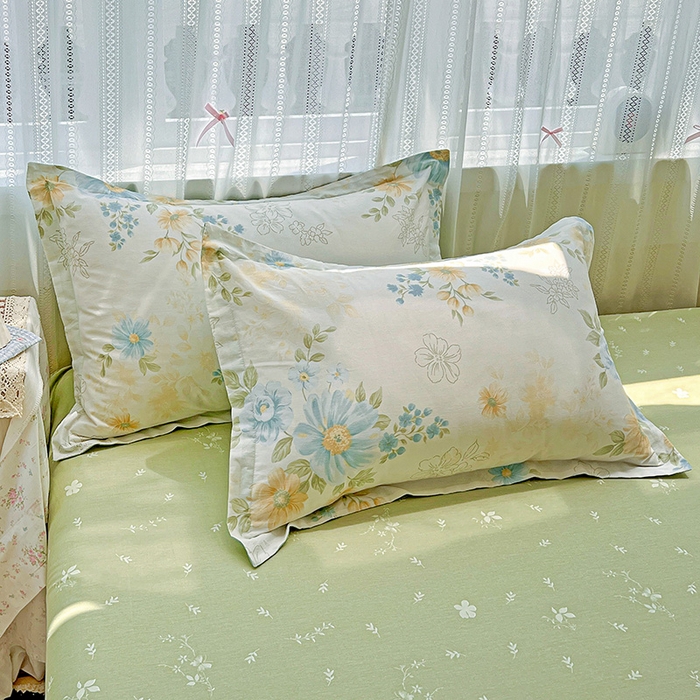 91家纺网 家纺一手货源 找家纺 （总）依庭 2025新款12868全棉纯棉单枕套单品枕套枕套单件