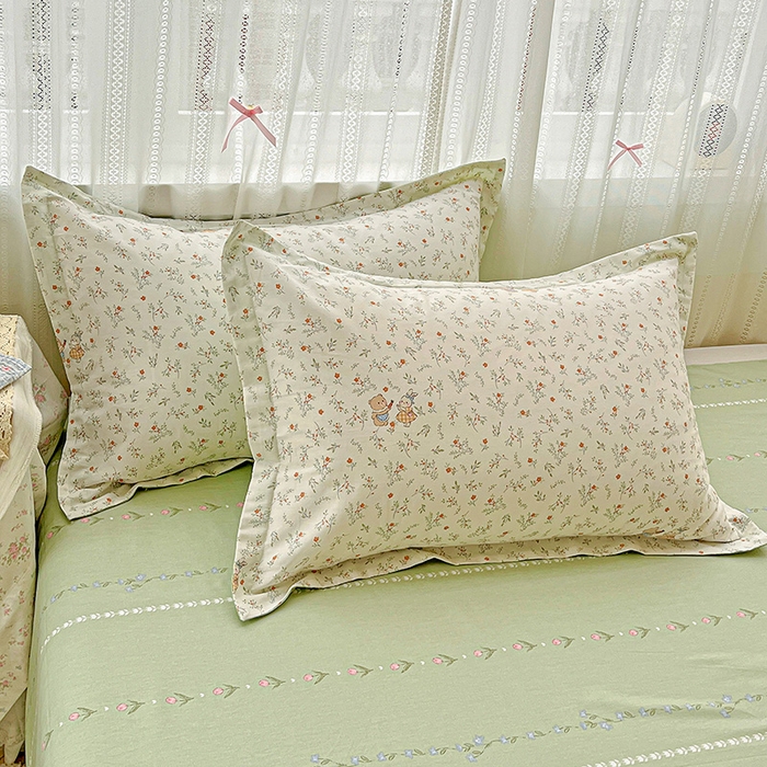 91家纺网 家纺一手货源 找家纺 （总）依庭 2025新款12868全棉纯棉单枕套单品枕套枕套单件