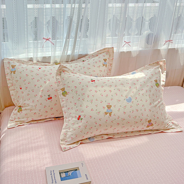 91家纺网 家纺一手货源 找家纺 （总）依庭 2025新款12868全棉纯棉单枕套单品枕套枕套单件