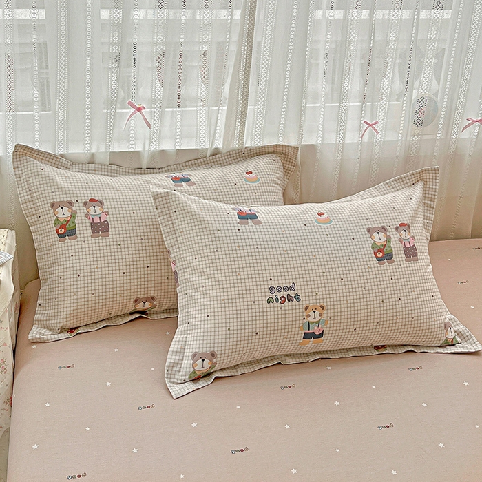 91家纺网 家纺一手货源 找家纺 （总）依庭 2025新款12868全棉纯棉单枕套单品枕套枕套单件