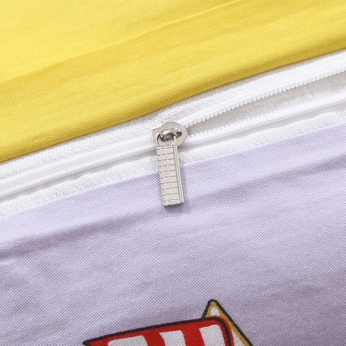 91家纺网 家纺一手货源 找家纺 2025年新款幼儿园全棉被子三件套宝宝入园纯棉六件套被褥午睡被套消防警车