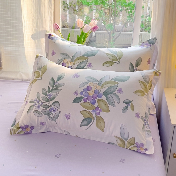 91家纺网 家纺一手货源 找家纺 （总）依庭 2025新款12868全棉纯棉单枕套单品枕套枕套单件