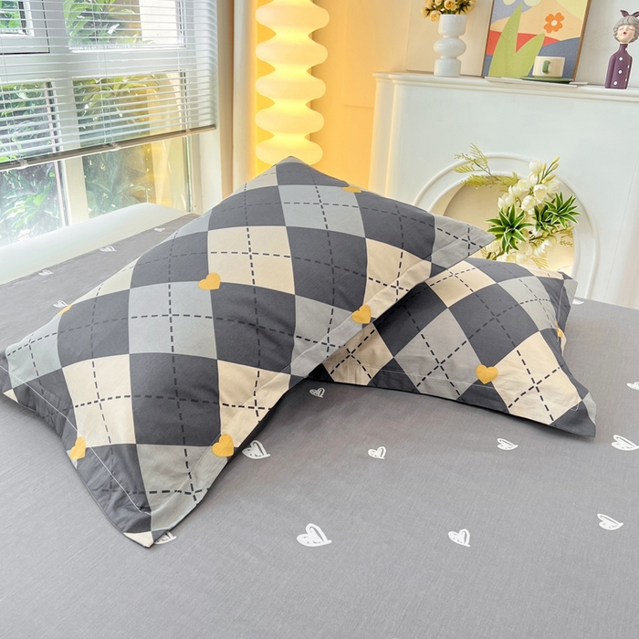 91家纺网 家纺一手货源 找家纺 （总）依庭 2025新款12868全棉纯棉单枕套单品枕套枕套单件