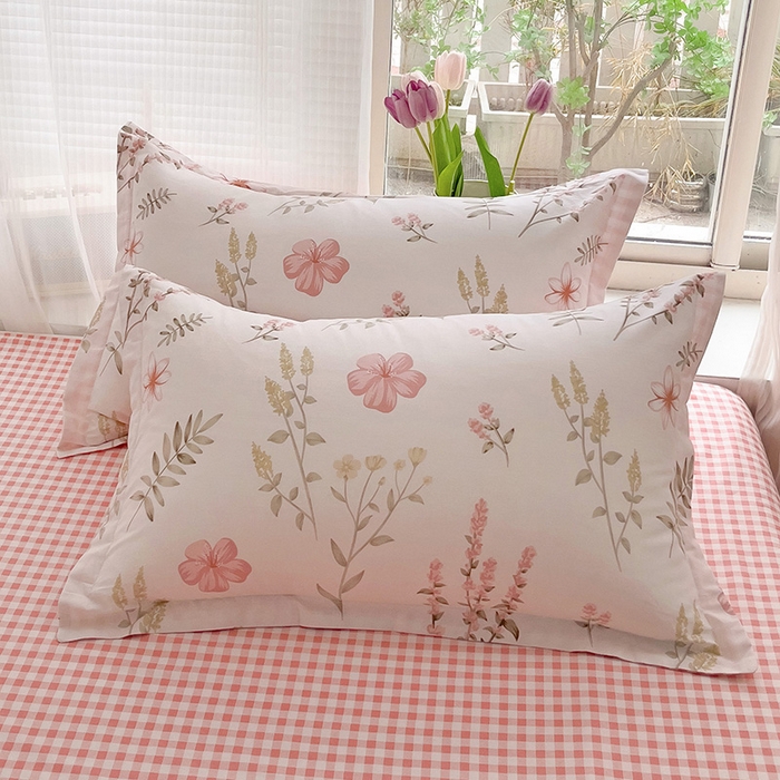 91家纺网 家纺一手货源 找家纺 （总）依庭 2025新款12868全棉纯棉单枕套单品枕套枕套单件