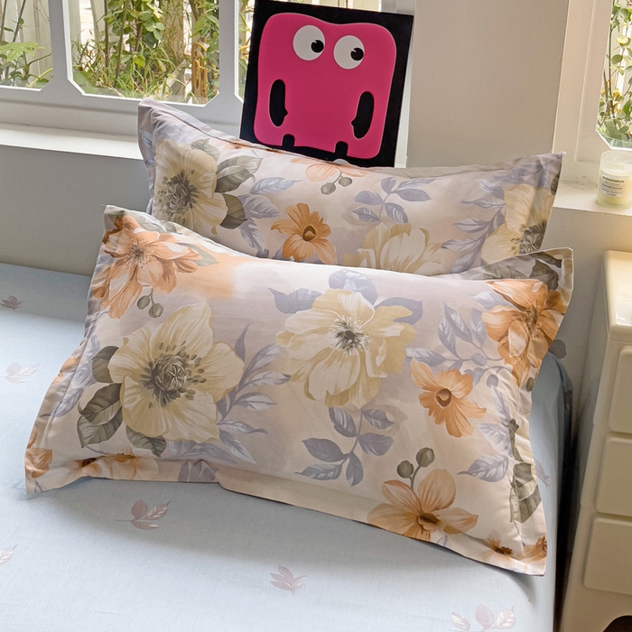 91家纺网 家纺一手货源 找家纺 （总）依庭 2025新款12868全棉纯棉单枕套单品枕套枕套单件