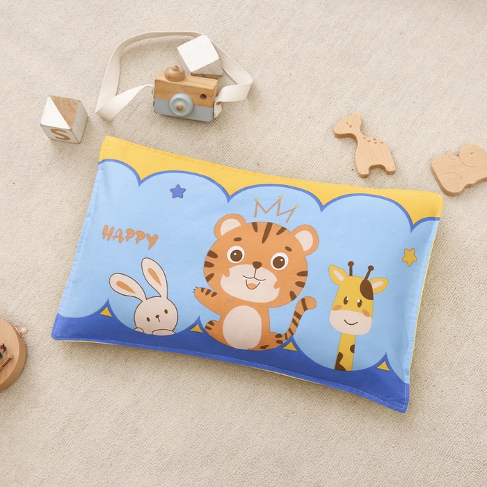 91家纺网 家纺一手货源 找家纺 2025年新款幼儿园全棉被子三件套宝宝入园纯棉六件套被褥午睡被套小虎朋友