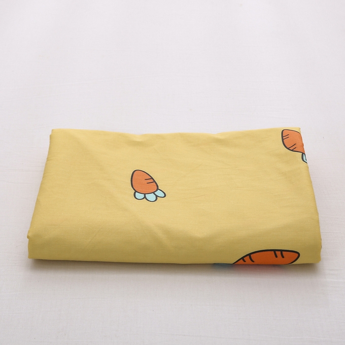 91家纺网 家纺一手货源 找家纺 2025年新款幼儿园全棉被子三件套宝宝入园纯棉六件套被褥午睡被套小萝卜