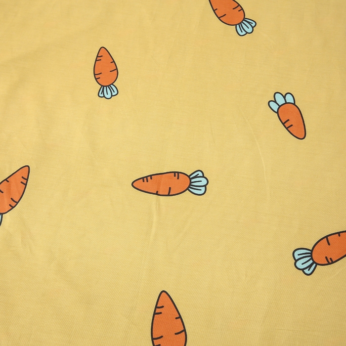 91家纺网 家纺一手货源 找家纺 2025年新款幼儿园全棉被子三件套宝宝入园纯棉六件套被褥午睡被套小萝卜