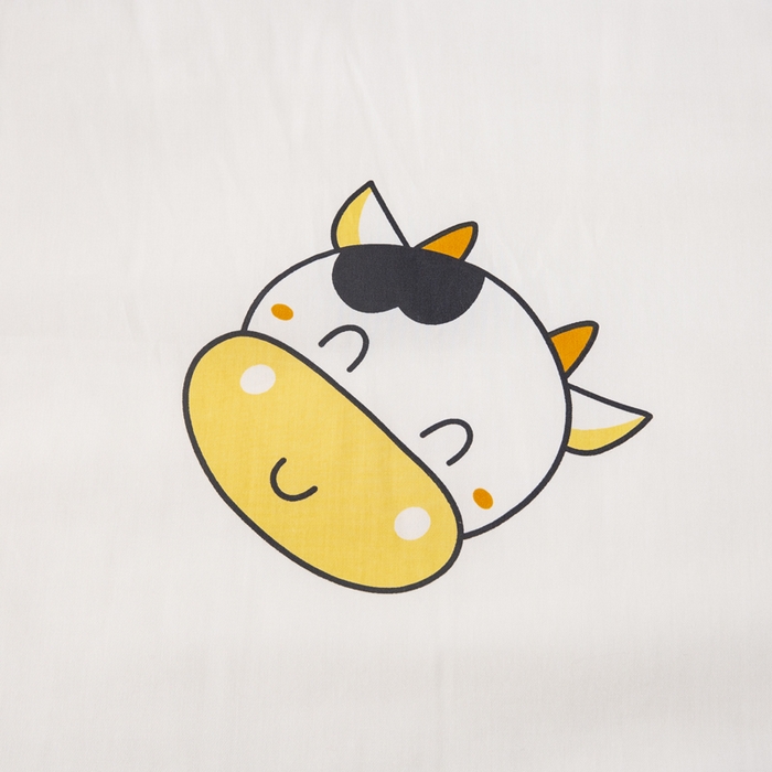 91家纺网 家纺一手货源 找家纺 2025年新款幼儿园全棉被子三件套宝宝入园纯棉六件套被褥午睡被套小奶牛