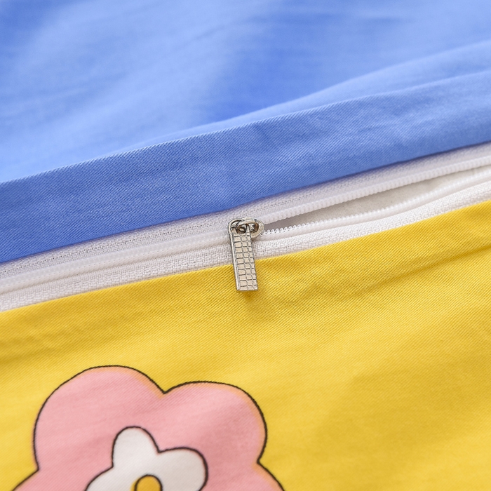 91家纺网 家纺一手货源 找家纺 2025年新款幼儿园全棉被子三件套宝宝入园纯棉六件套被褥午睡被套小女孩