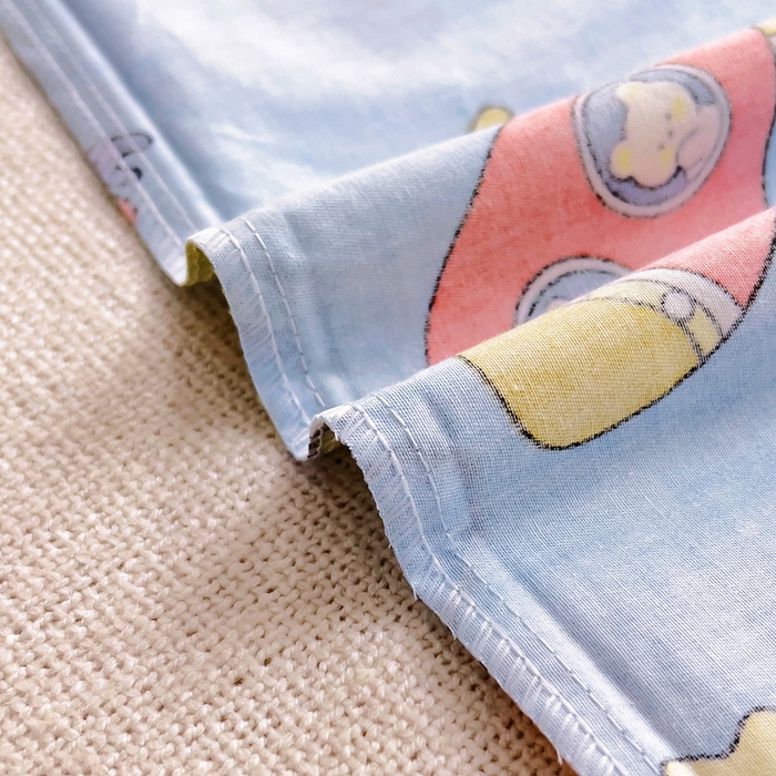 91家纺网 家纺一手货源 找家纺 2025年新款幼儿园全棉被子三件套宝宝入园纯棉六件套被褥午睡被套星际之旅