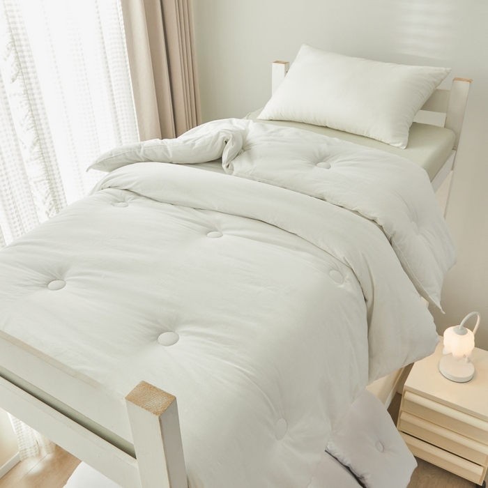 91家纺网 家纺一手货源 找家纺 （总）爱彼家纺 2025年新品超柔棉学生三件套被芯上下铺被子春秋被被子被芯