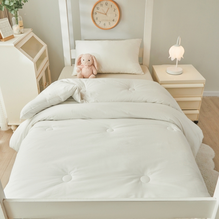 91家纺网 家纺一手货源 找家纺 （总）爱彼家纺 2025年新品超柔棉学生三件套被芯上下铺被子春秋被被子被芯