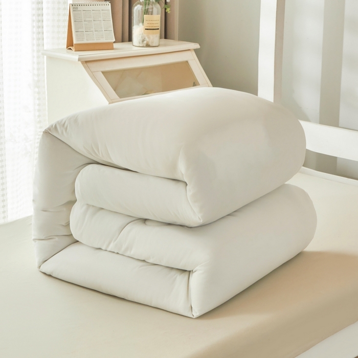 91家纺网 家纺一手货源 找家纺 （总）爱彼家纺 2025年新品超柔棉学生三件套被芯上下铺被子春秋被被子被芯