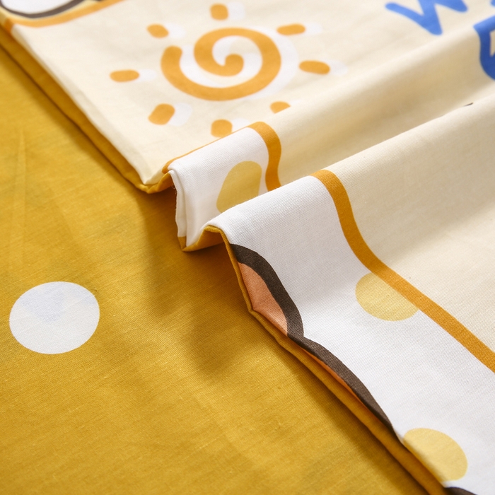 91家纺网 家纺一手货源 找家纺 2025年新款幼儿园全棉被子三件套宝宝入园纯棉六件套被褥午睡被套星空宝贝