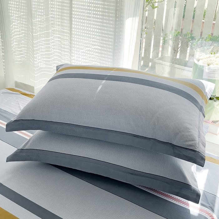 91家纺网 家纺一手货源 找家纺 依庭 2025新款12868全棉纯棉单枕套单品枕套枕套单件 轻局