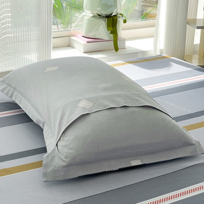 91家纺网 家纺一手货源 找家纺 依庭 2025新款12868全棉纯棉单枕套单品枕套枕套单件 轻局