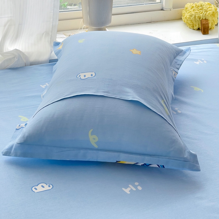 91家纺网 家纺一手货源 找家纺 依庭 2025新款12868全棉纯棉单枕套单品枕套枕套单件 探索星球