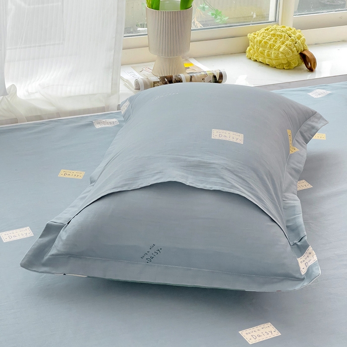 91家纺网 家纺一手货源 找家纺 依庭 2025新款12868全棉纯棉单枕套单品枕套枕套单件 淘淘龙