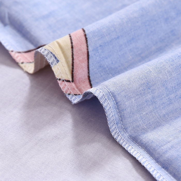 91家纺网 家纺一手货源 找家纺 2025年新款幼儿园全棉被子三件套宝宝入园纯棉六件套被褥午睡被套巡逻警车