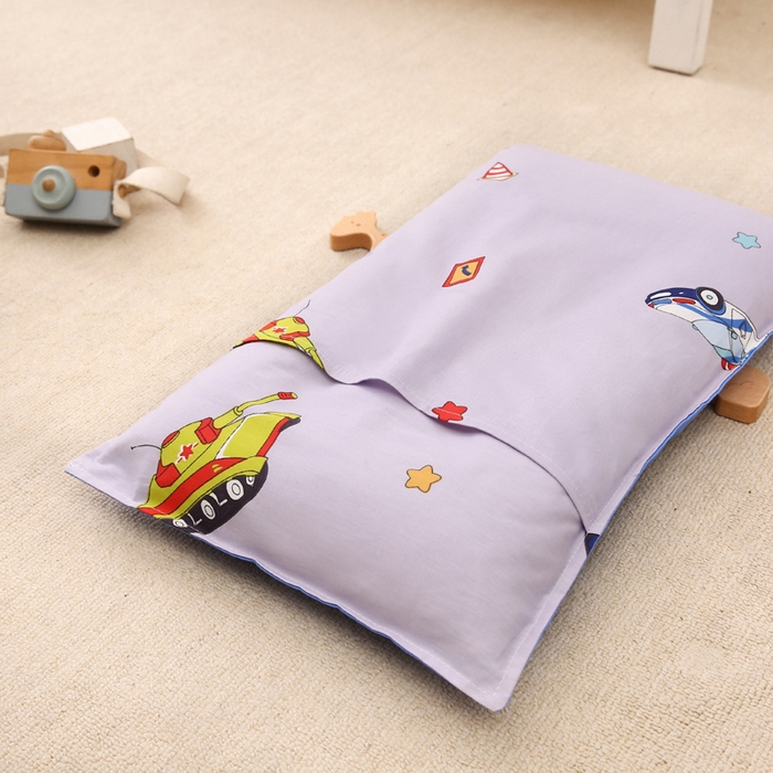 91家纺网 家纺一手货源 找家纺 2025年新款幼儿园全棉被子三件套宝宝入园纯棉六件套被褥午睡被套巡逻警车